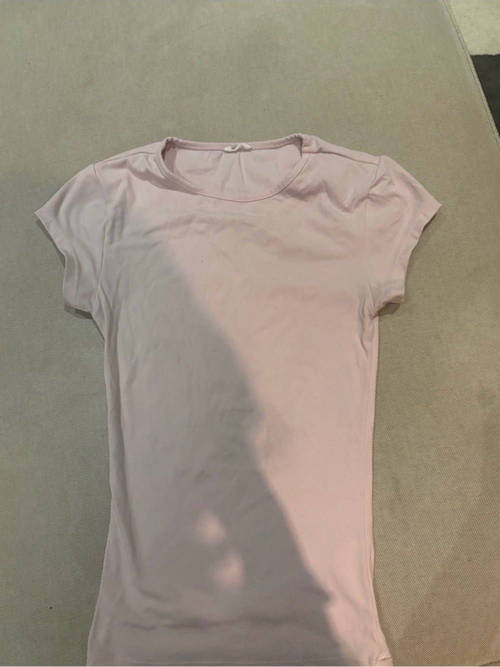 Garage Classic Short-Sleeve Scoop Neck Top - Baby Pink size XXS💗